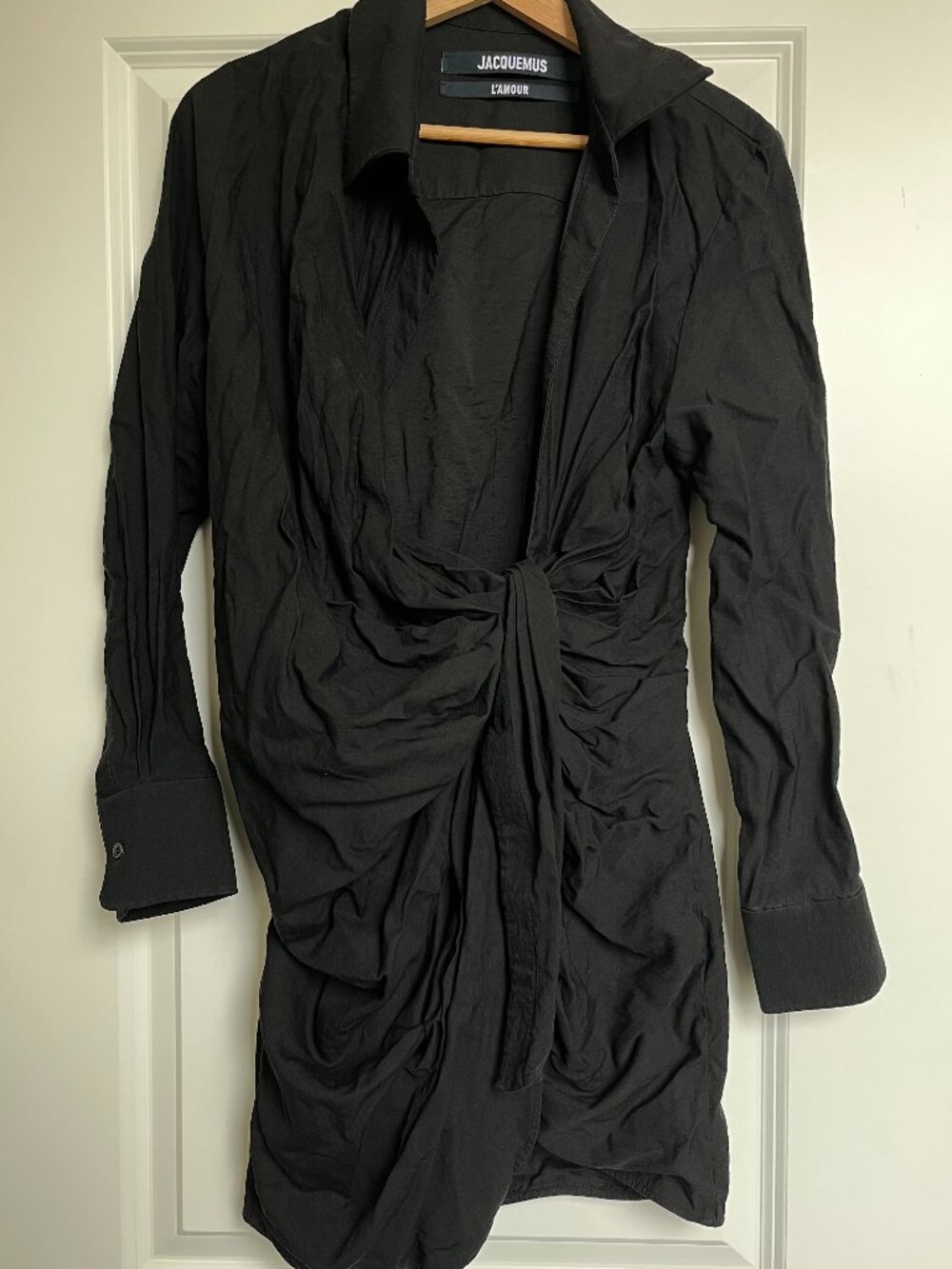 Jacquemus The Bahia Dress Black Size 34